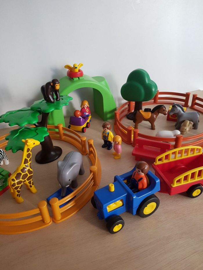 Playmobil junior grand zoo ferme et safari 1.2.3 - photo numéro 8