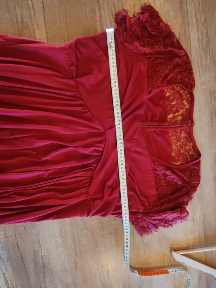 Robe de soirée bordeaux - photo numéro 8