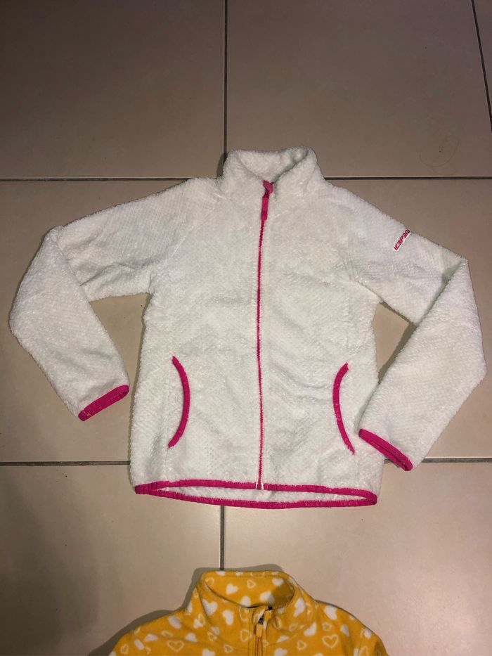 Veste Zella Active Fille M 10/12 - Poche Zippée Et Trous Pouce - Multicolor