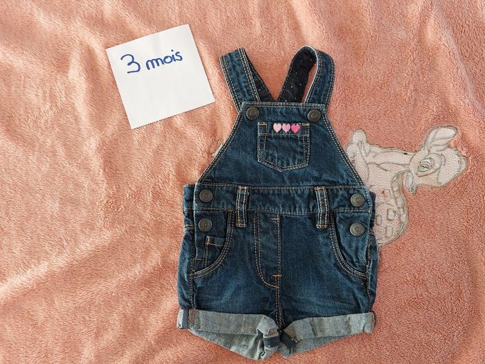 Salopette short