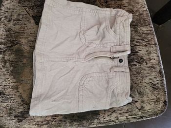 Jupe velours vert baudet 2 ans