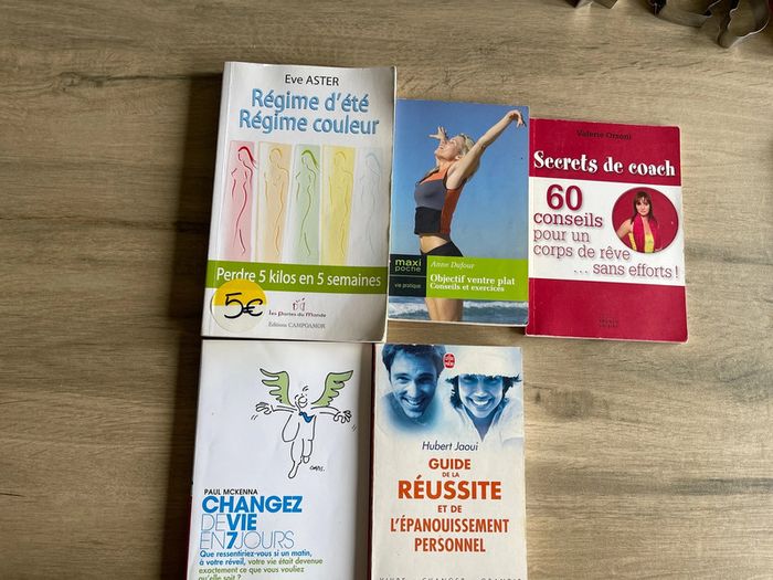 Différents livres de type coaching