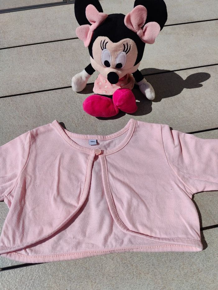 Boléro rose fille 18 mois - photo numéro 2