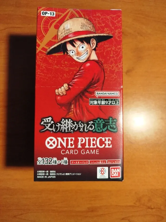 Display one piece op-13 neuve japonaise