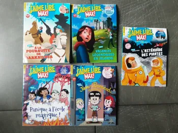 Lot de 5 J’aime lire Max