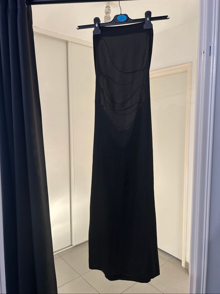 Robe dos lacet noir - photo numéro 3