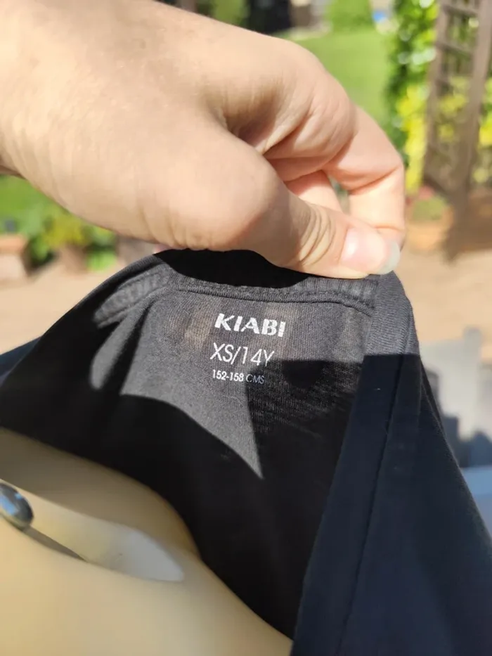 Tee shirt manches 3/4 noir T34-38 - Kiabi - photo numéro 4