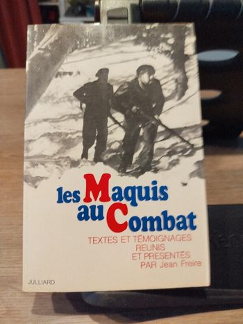 Livre Les Maquis au Combat