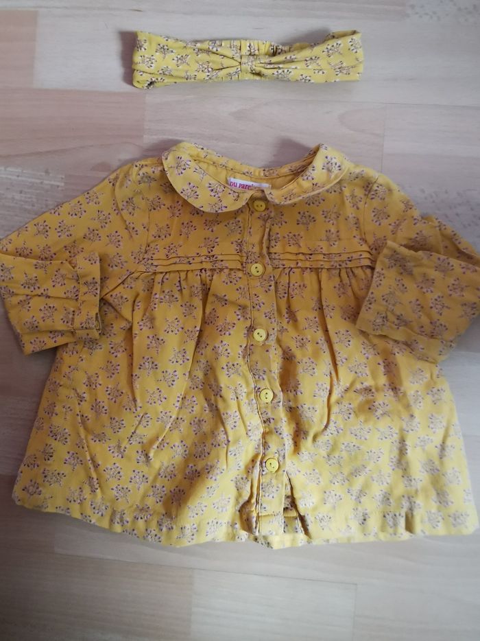 Chemise bébé fille