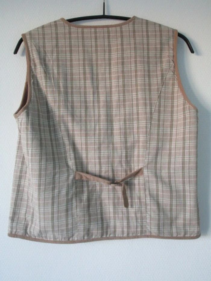 Gilet sm velours cerf vintage 42 TBE - photo numéro 10