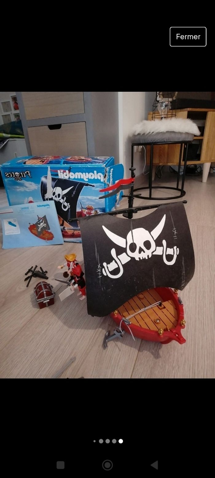 Playmobil bateau de pirate - photo numéro 7