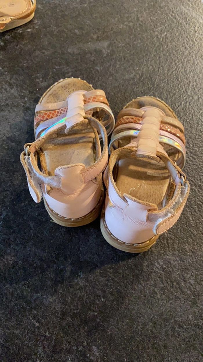 Sandales ,nus pieds chaussures filles taille 23 - photo numéro 3