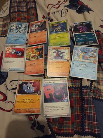 💜Lots de 10 cartes pokémon chinois