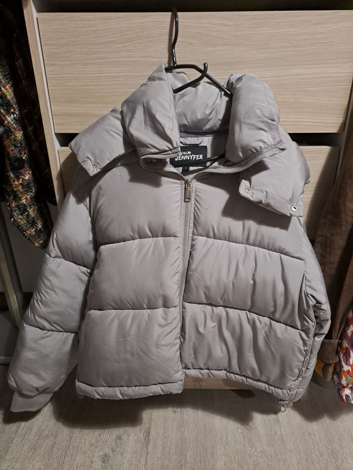 Manteau hiver gris