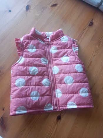 Gilet sans manches fille