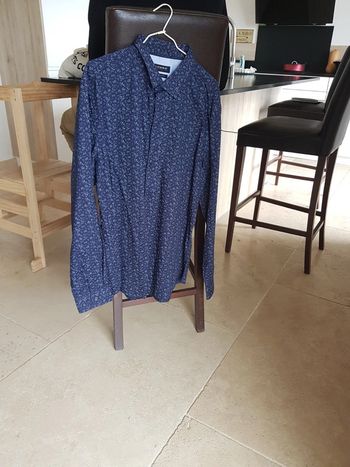 Chemise liberty bleue