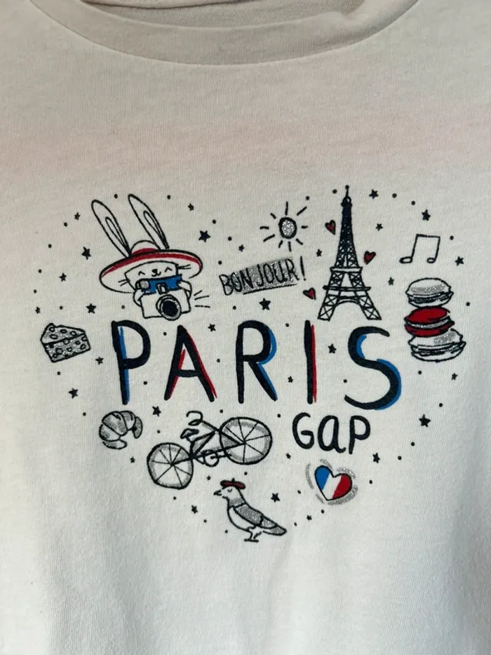T shirt fille 5 ans gap - photo numéro 3