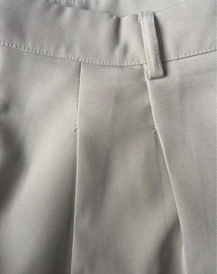 Pantalon taille haute fluide vert clair taille 42 - photo numéro 3