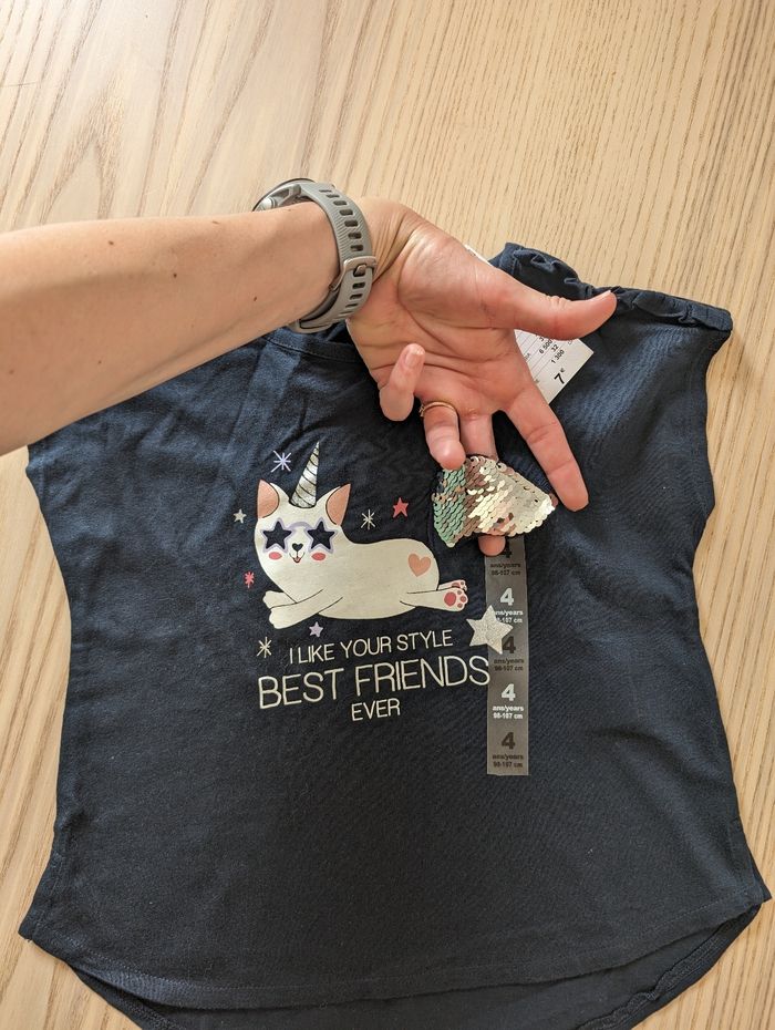 T-shirt été Kiabi neuf - photo numéro 2