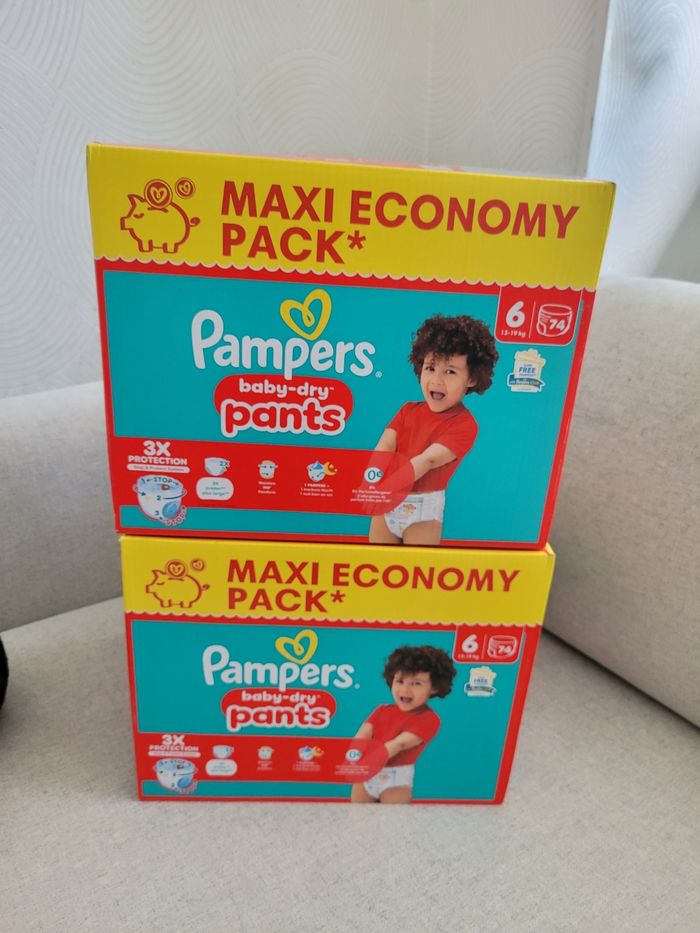 Pants pampers taille 6