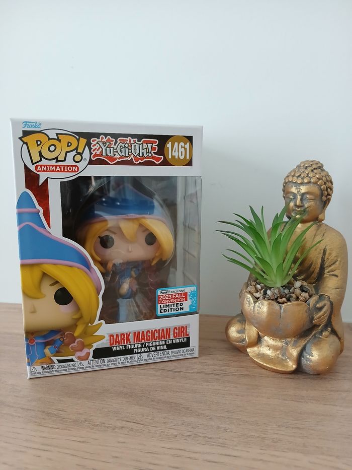 Pop yu-gi-oh  fille magicienne noire