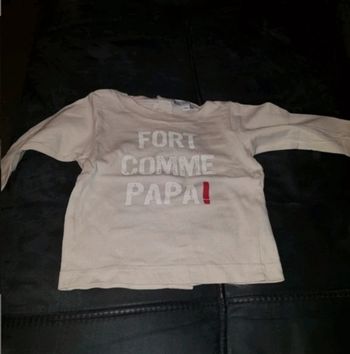 Tee-shirt manches longues 3mois