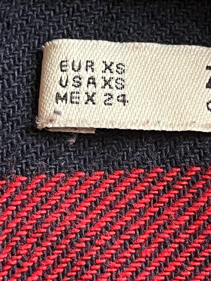 Robe chemise à carreaux Zara XS - photo numéro 8