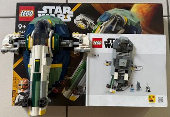Lego star wars 75433 Jango Fett’s starship ( Sans Figurine )