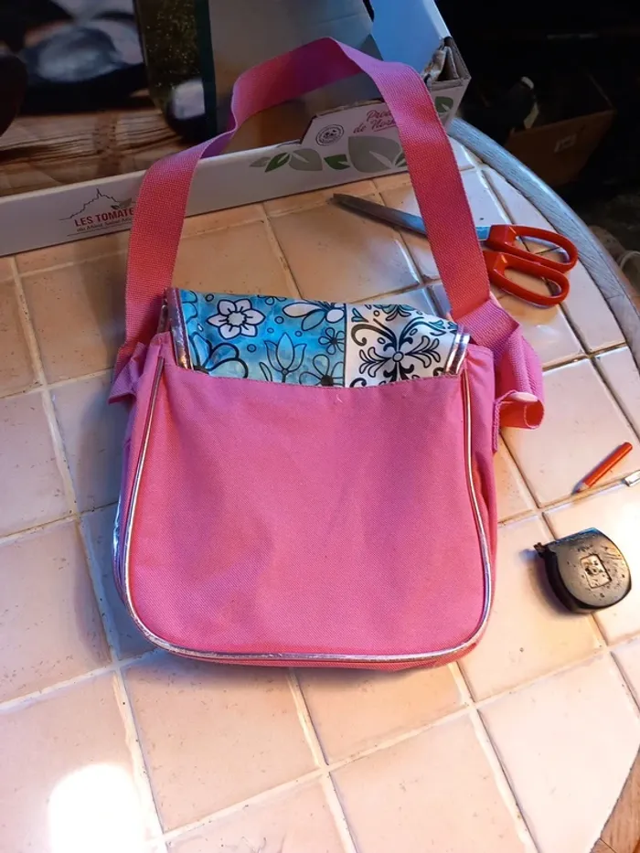 🗑sac bandoulière dessin princesse - photo numéro 3