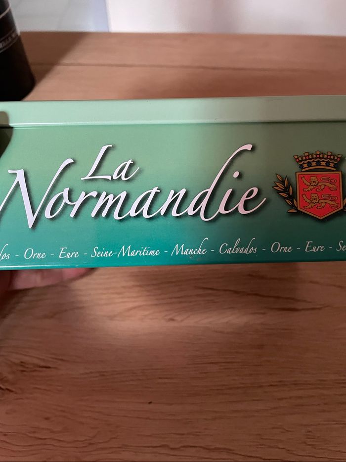 Boite a sucre metal la normandie - photo numéro 3
