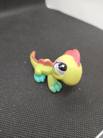 Littlest Petshop LPS iguane iguana 1861 blythe hasbro #geektradelpsiguane
