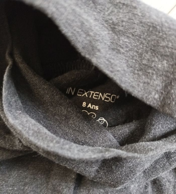 T-shirt manche longue avec col roulé - photo numéro 3