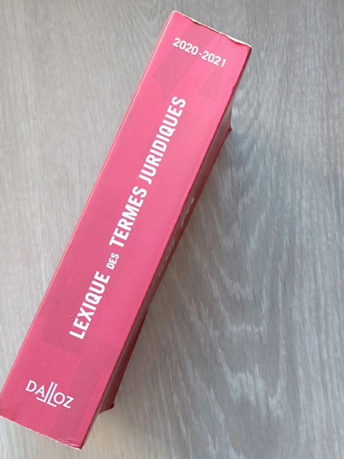 Lexique des termes juridique Dalloz - photo numéro 3