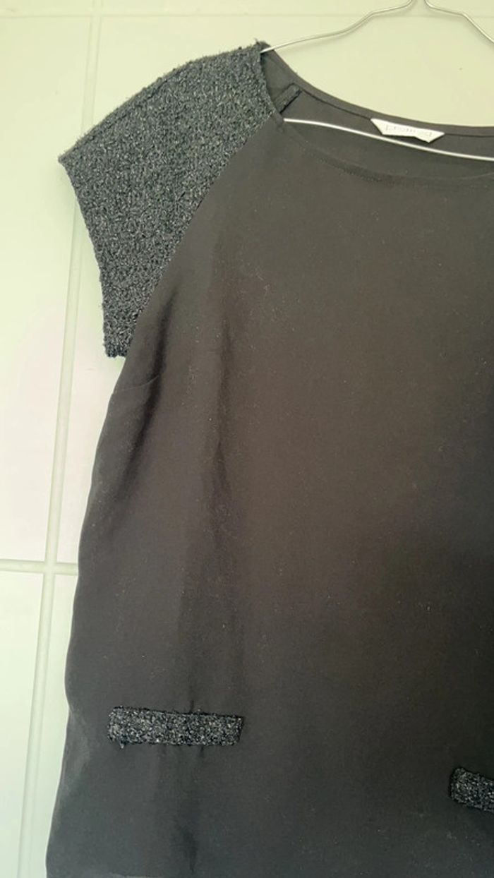 Blouse manche courte taille 40 - photo numéro 2