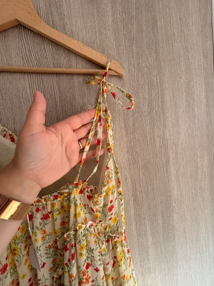 🌼 Robe longue fleurie – esprit bohème chic 🌼 T36/38 - photo numéro 11