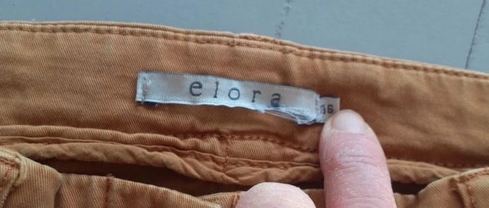 Magnifique pantalon moutarde de la marque Elora - photo numéro 8