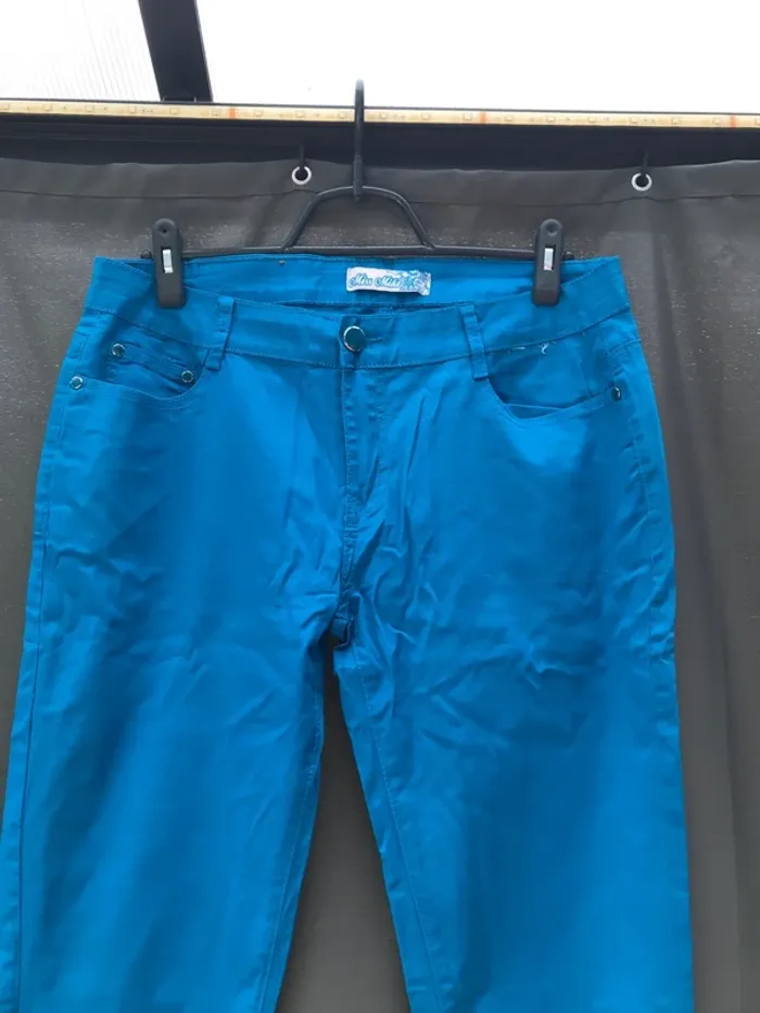Pantalon bleu - photo numéro 2