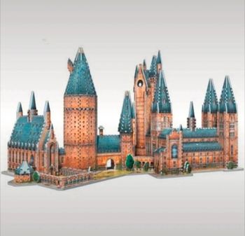 Puzzle 3d complet château de Poudlard 