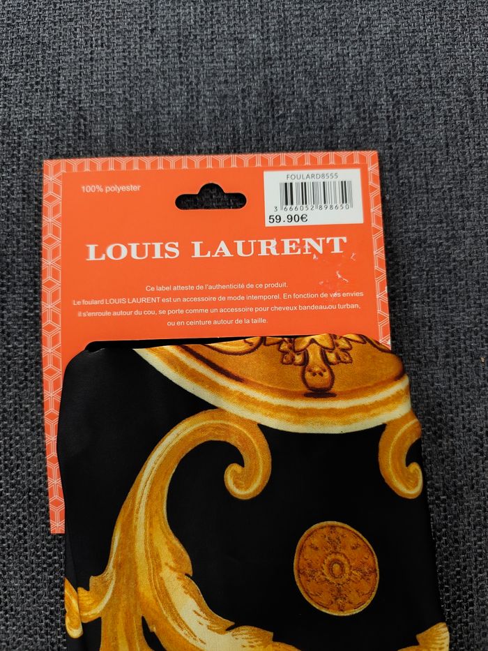 écharpes "Louis Laurent"  dimensions 90 x 180 cm. - photo numéro 3