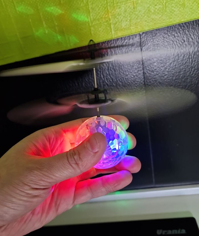 Drone Balle Led Balle Induction Infrarouge Flying Led Ball Induction Ball - photo numéro 9