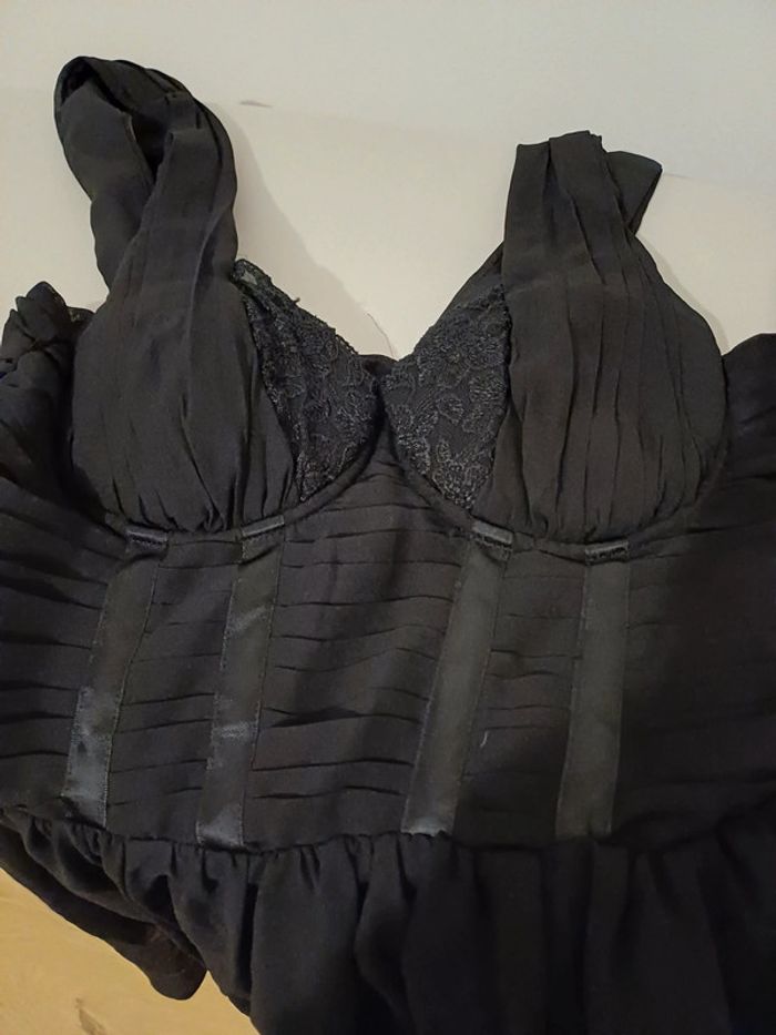 Robe noire cœur sexy H&M taille S 36 - photo numéro 11