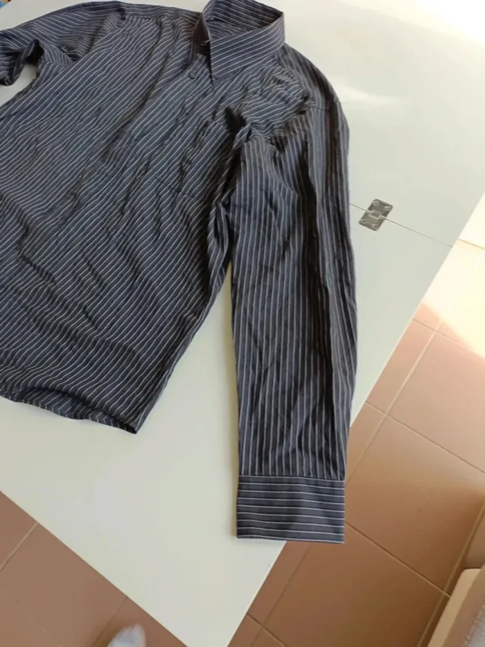 Chemise manches longues rayée friday taille xl - photo numéro 4