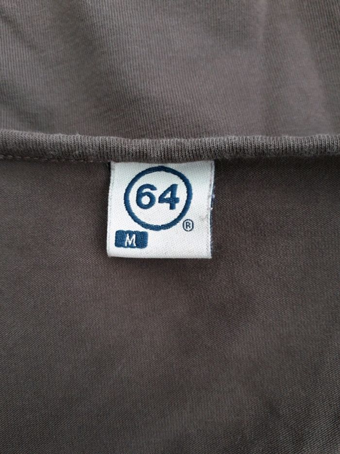 64 tee-shirt marron taille M = 38 - photo numéro 5