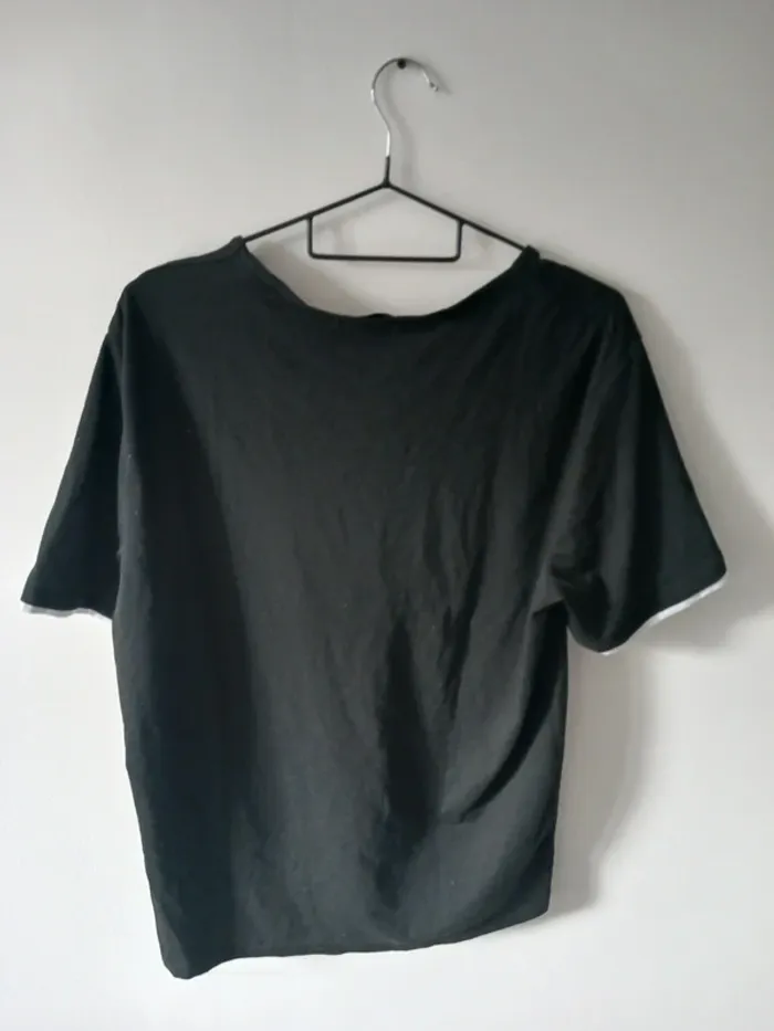 Tee-shirt shein noir taille M - photo numéro 2