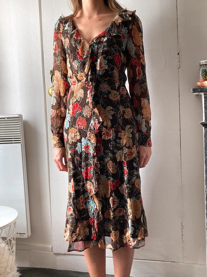 Robe Sézane à fleurs