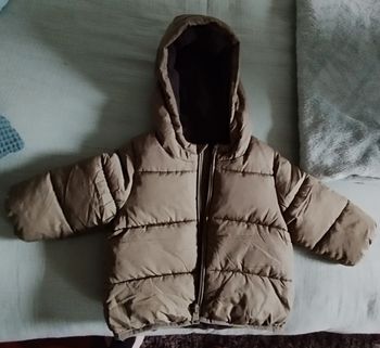 Doudoune garçon kaki bébé 12 mois 