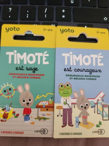 cartes yoto timoté 