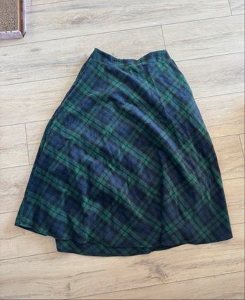 Jupe longue motif tartan