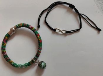 Lot de 2 Bracelets - Style Bohème & Infini