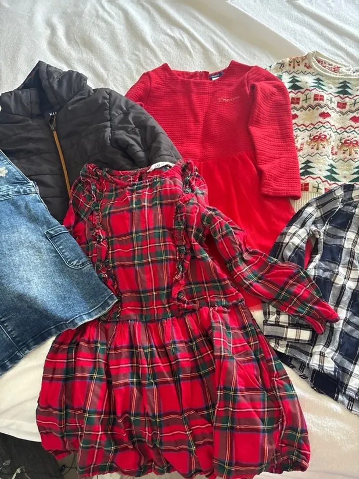 Box 10 vêtements fille 6 ans automne hiver - photo numéro 5